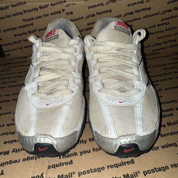 Nike Reax Run 5 Womens White Gray and Pink Running Shoe Size 9.5 - Picture 2 of 15